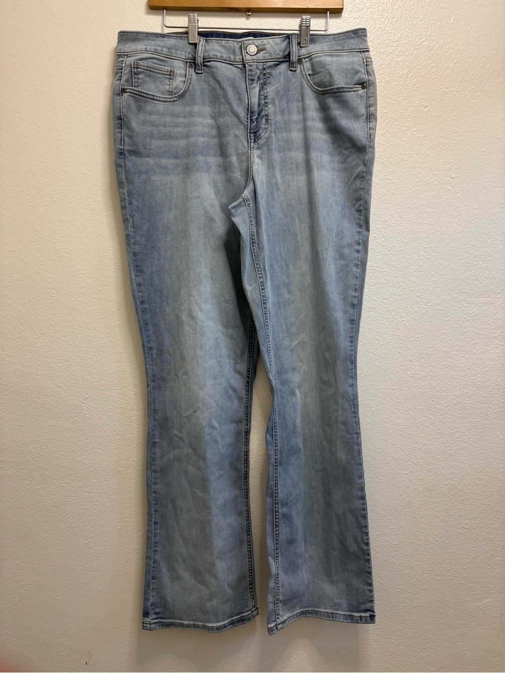 Macy's Light Blue Flare Jeans